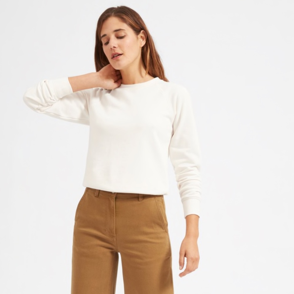 ISO Everlane Slim Classic French Terry Crew